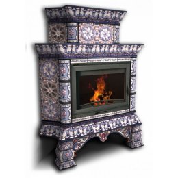 Каминная облицовка КимрПечь Кострома угловая двухъярусная Март